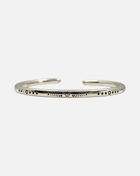 Sterling Tribal Bangle