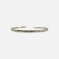 Sterling Tribal Bangle