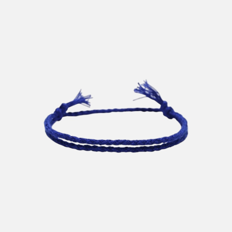 Cotton Bracelet (Navy)