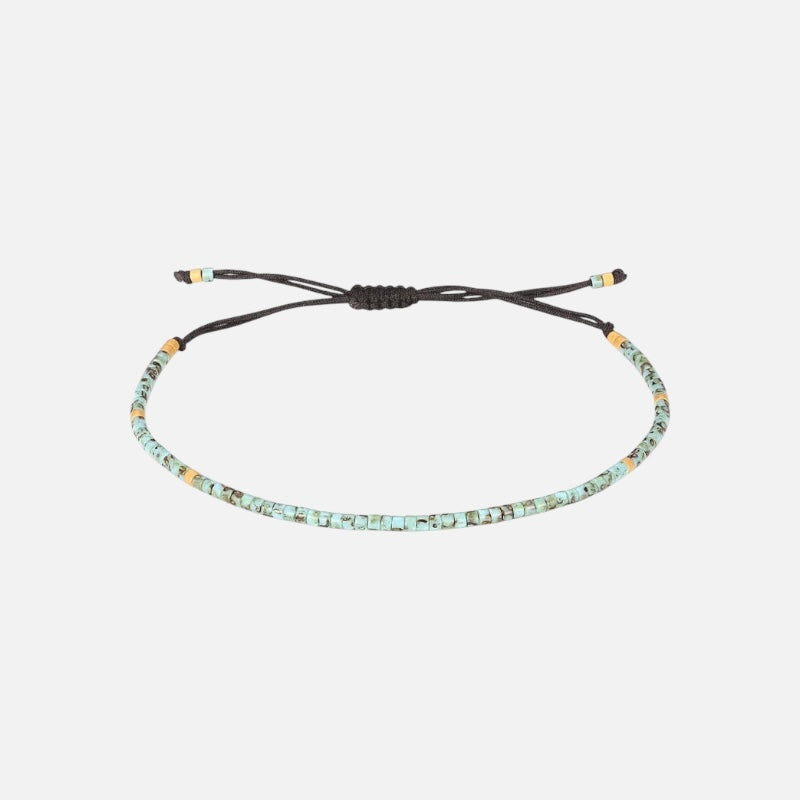 Natural Stone Beads Bracelet (Turquoise)