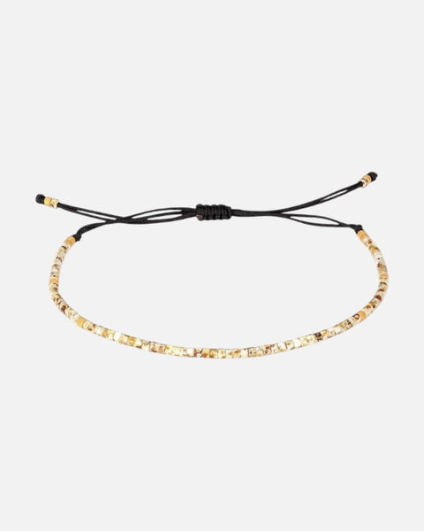 Natural Stone Beads Bracelet (Sand)