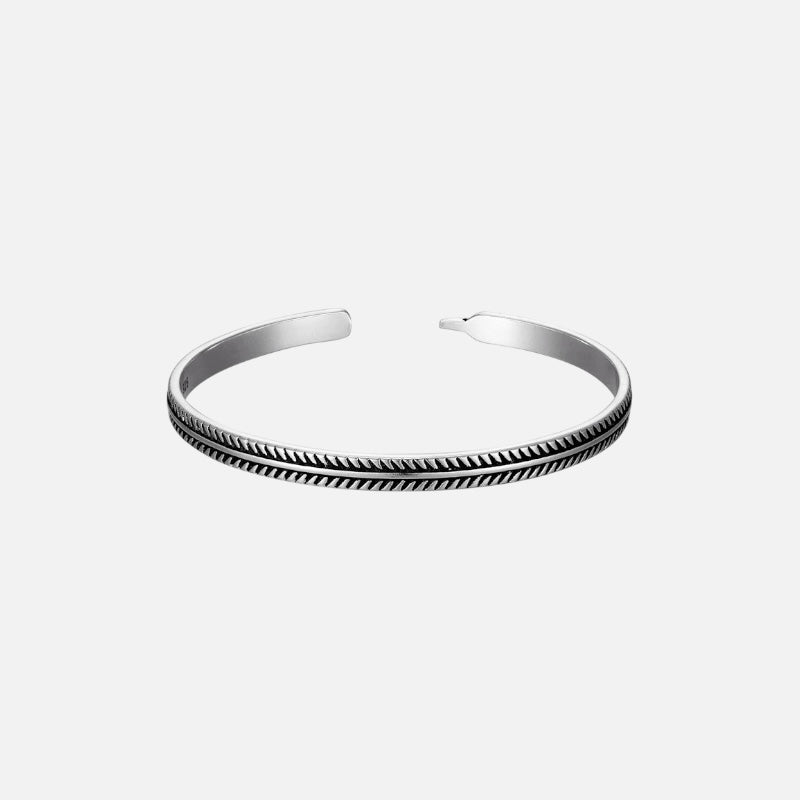 Phoenix Silver Cuff Bracelet