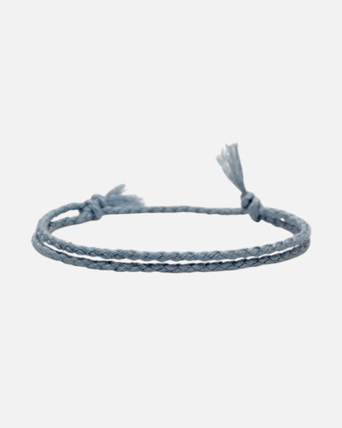 Cotton Bracelet (Steel Blue)