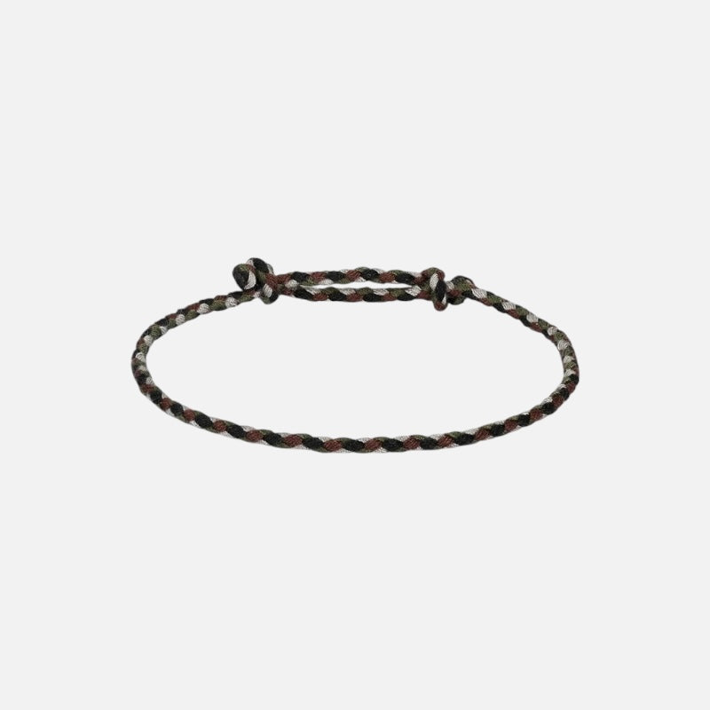 Cotton Bracelet (Brown & Black)