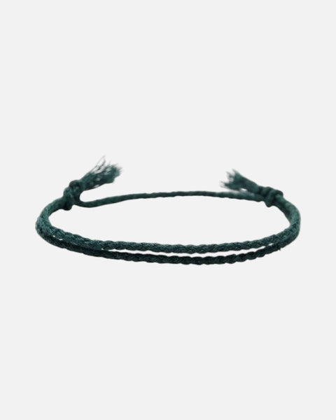Cotton Bracelet (Forest Green)