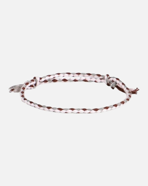 Cotton Bracelet (Brown & Grey)