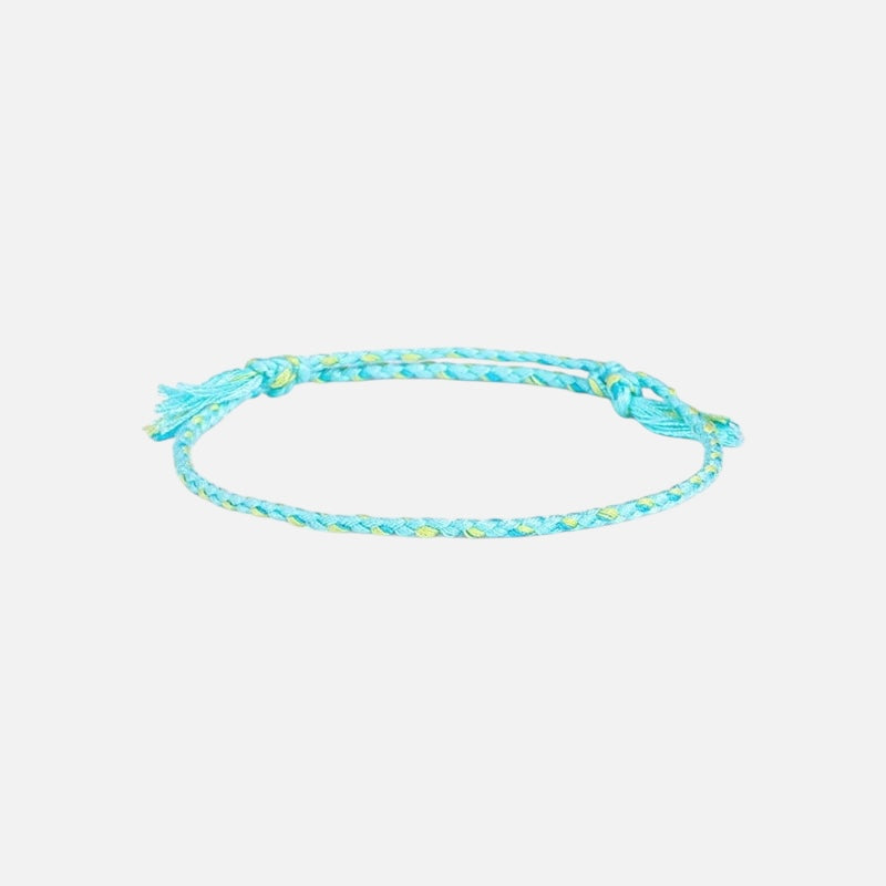 Cotton Bracelet (Blue & Yellow)