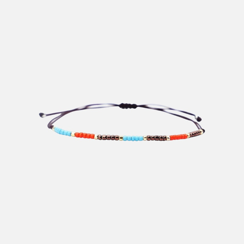 Seed Bead Bracelet (Havana)