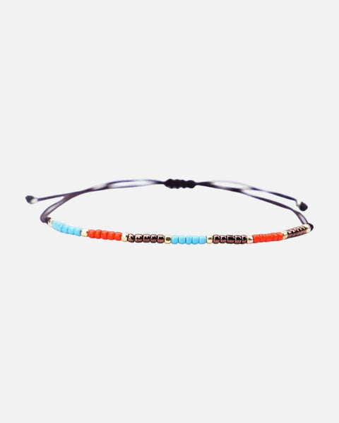 Seed Bead Bracelet (Havana)