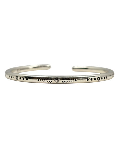 Sterling Tribal Bangle