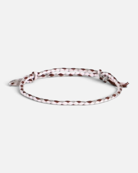 Cotton Bracelet (Brown & Grey)