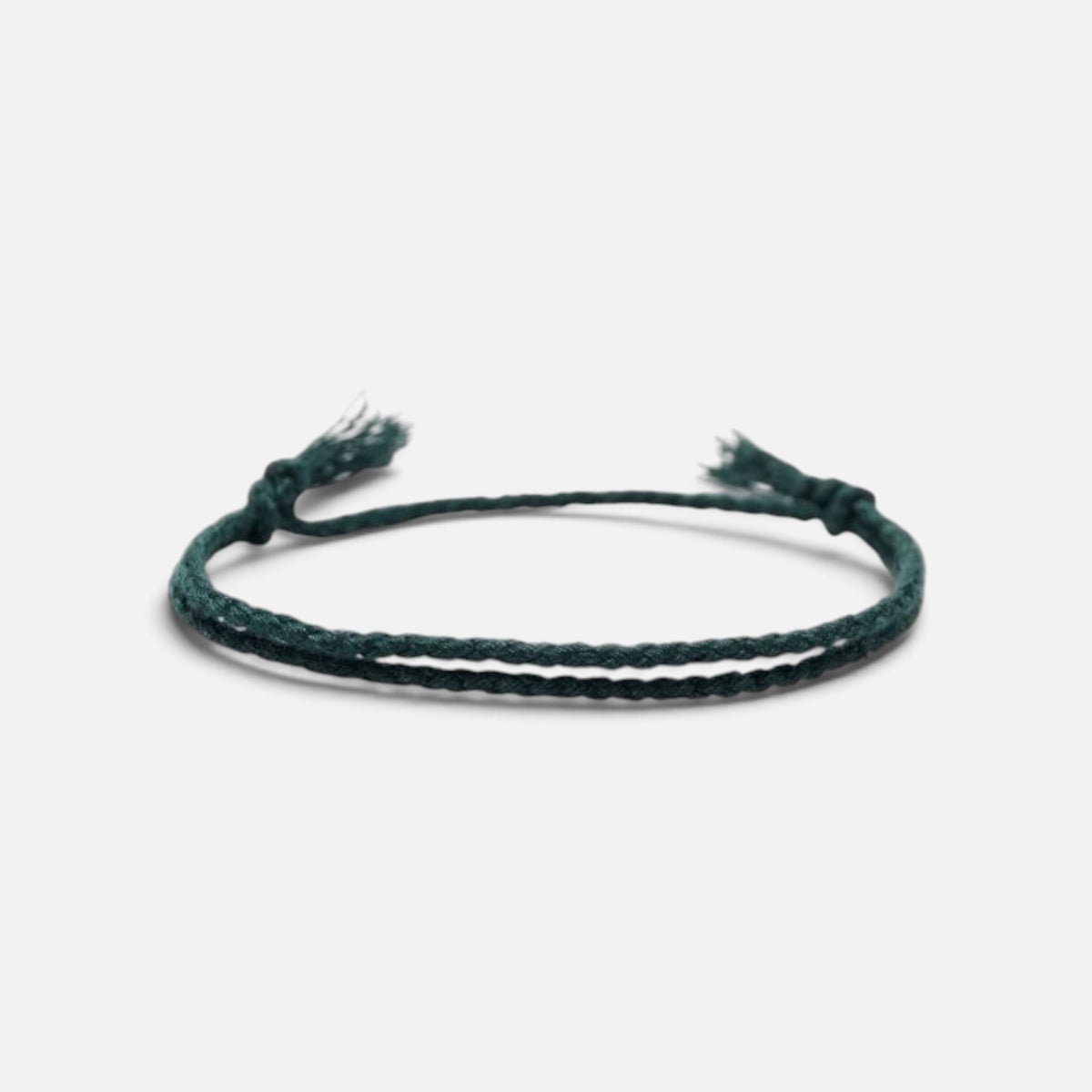 Cotton Bracelet (Forest Green)