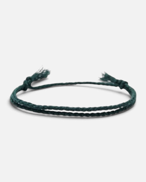 Cotton Bracelet (Forest Green)