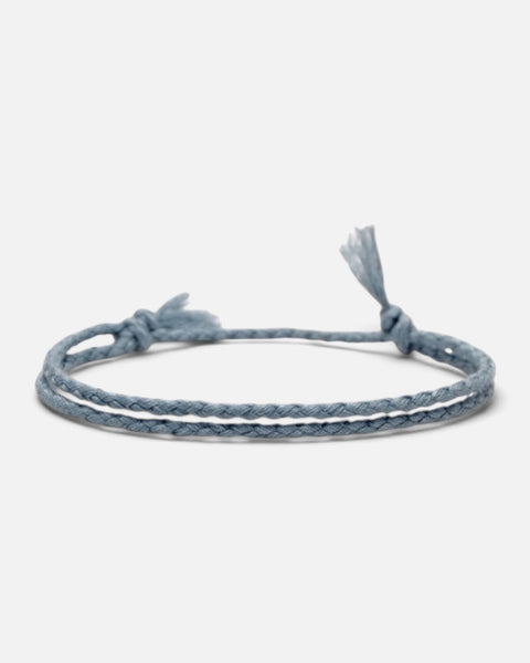 Cotton Bracelet (Steel Blue)