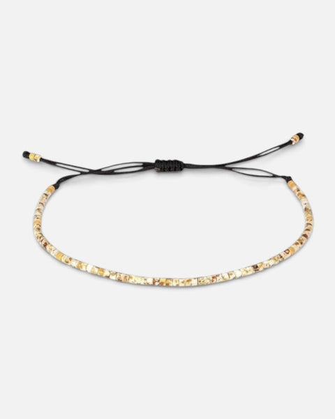 Natural Stone Beads Bracelet (Sand)