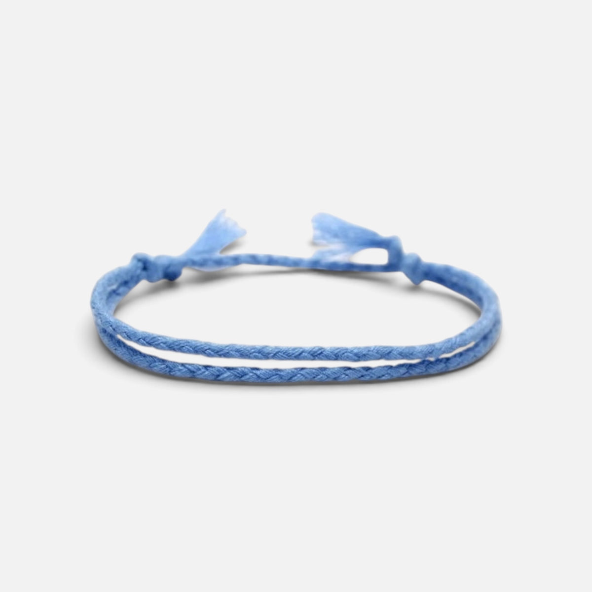 Cotton Bracelet (Light Blue)